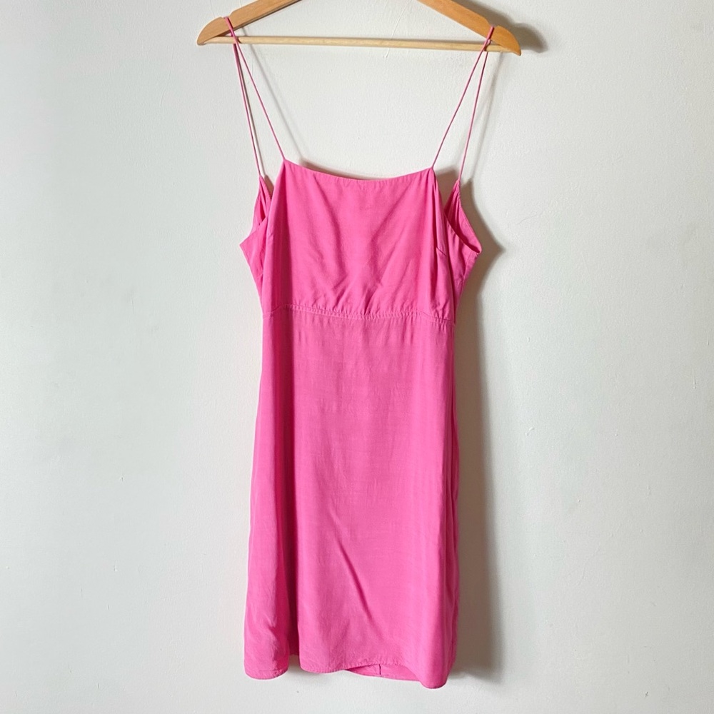 & Other Stories Pink Mini Slip Dress Los Angeles Atelier - 6
